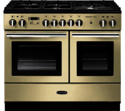 RANGEMASTER  Professional FX 100 Dual Fuel Range Cooker - Cream & Chrome